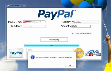 Click Create Account. . Fake paypal payment generator link